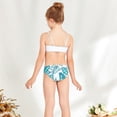 thumbnail image 5 of GYRATEDREAM Girl's 2 Piece Swimsuits Flounce Bikini Top High Waisted Bottom Bathing Suits Summer Beach Swimwear, 11-12 Years, 5 of 6