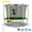 Green, variant on Mersco 14ft Trampoline PLAY Heavy Duty Outdoor Trampoline for Kids, Backyard Trampoline with Enclosure Net for Family Fun,Jumping Trampoline for Boys and Girls Birthday Gift,Green