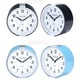thumbnail image 4 of Reloj despertador con batería for dormitorio, relojes pequeños con pilas, reloj de noche, reloj de mesa pequeño retro silencioso y relojes de escritorio for oficina, 4 of 4