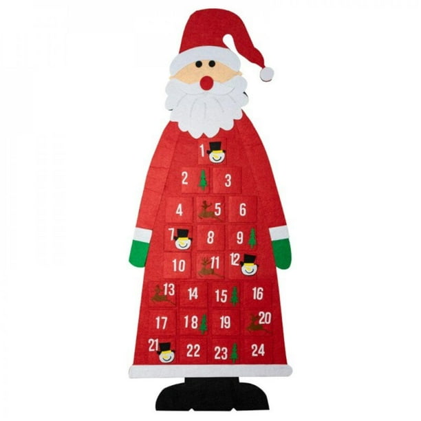 Big Promotion Christmas Advent Calendar Christmas Tree Decorations Santa Claus Calendar