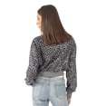 thumbnail image 2 of Sudadera Quarry Cropped Animal print Para Mujer, 2 of 5