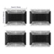 thumbnail image 5 of Naiovety 4 piezas de luz Solar recargable para patio, valla, lámpara de pared, paisaje, pasarela, detección automática, luces de cubierta, Iluminación y accesorios Blanco, 5 of 6