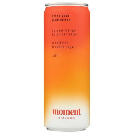 Moment Still Water Botanical Spiced Mango 11.5 fl oz (Pack Of 12)