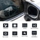 thumbnail image 5 of 2 uds impermeable impermeable espejo retrovisor del coche pegatina antiniebla película protectora protector contra la lluvia Oval, 5 of 9