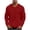 Red, variant on Mens Long Sleeve Waffle Office Thermal Pullover V Neck Breathable Textured Knit T-Shirt, Regular Fit Soft Stretch Tee Solid Color Fashion Casual TShirts for Travel, Big & Tall