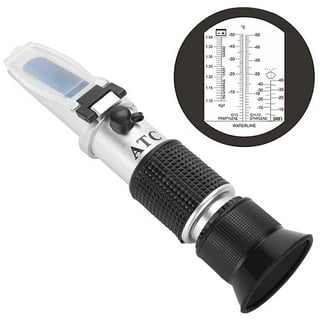 AMTAST Digital Coolant Refractometer for Car Antifreeze Urea Tester  Hand-Held Anti Freeze Refractometer Antifreezing Solution Cleaner