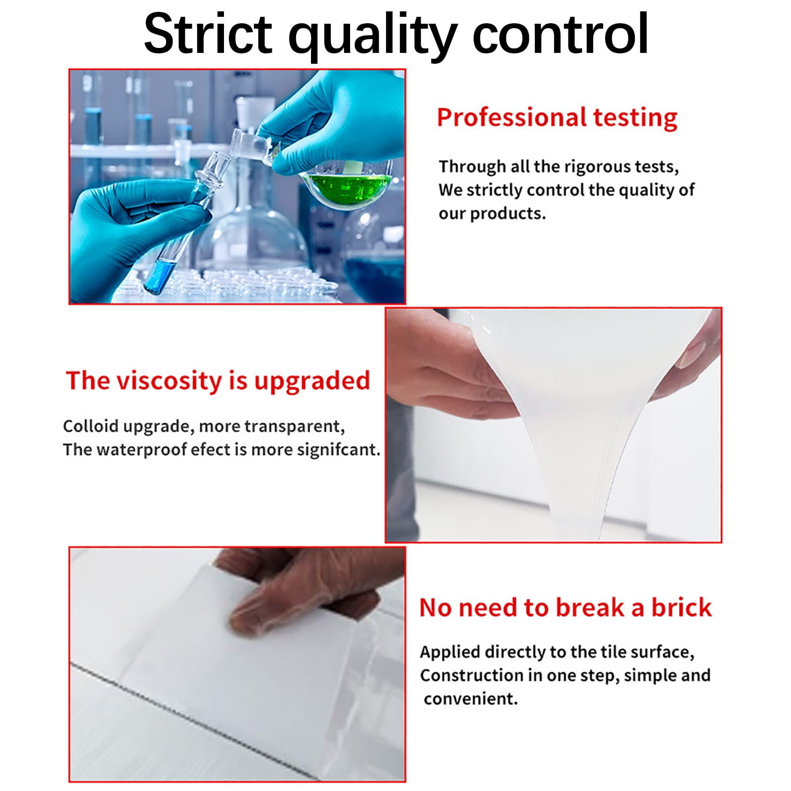 4packs Transparent Coating Special Transparent Glue For Interior And Exterior Walls Coating