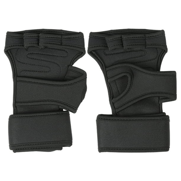 Guantes de entrenamiento con muñequera para hombres y mujeres, ideales para mano, protección completa para ejercicios, pull Sunnimix guantes de entrenamiento