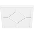 thumbnail image 2 of 18"OD x 6 1/4"C x 1"P Embry Architectural Grade PVC Contemporary Ceiling Medallion, 2 of 4