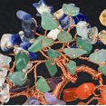 thumbnail image 4 of Árbol de cristal de chakra de árbol de la vida natural premium con propiedades curativas - Bonsai Feng Shui Money Tree Healing and Good Luck Xemadio LHH-0664, 4 of 5