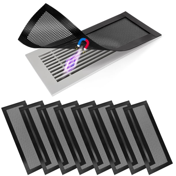 Cubiertas magnéticas para ventilación de suelo, la mejor elección, imanes, 10 x 30 cm