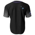 thumbnail image 3 of Men's Black Erie SeaWolves Moon Mammoths Alternate Replica Jersey, 3 of 3