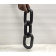 thumbnail image 3 of Black Marble Chain Link Decoration | Marble Link Chain Sculpture | Link Chain Decor | Marble Knot | Marble Link | Home Decor | Marble Chain | Knot Décor, 3 of 9