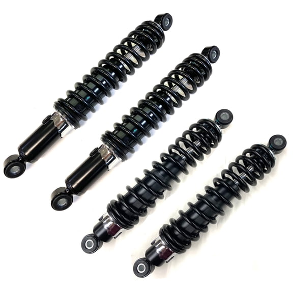 DTA Full Set 4 Shock Absorbers fits 1986–1989 Honda FourTrax 350 & Foreman 350 4x4