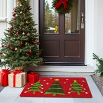 PRETXORVE Christmas Decorations, Christmas Ornaments, Christmas Door Mat Bedroom Decoration Floor Mat