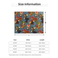 thumbnail image 2 of Saiise Mario Bw Throw Blanket 40"x30" ,Soft Lightweight Cozy All Season Blanket for Bed,Couch,Car, 2 of 8