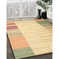 thumbnail image 3 of Ahgly Company Machine Washable Indoor Rectangle Contemporary Sand Brown Area Rugs, 5' x 7', 3 of 7