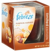 Febreze Pumpkin Harvest & Fall Candle, 5.5 oz
