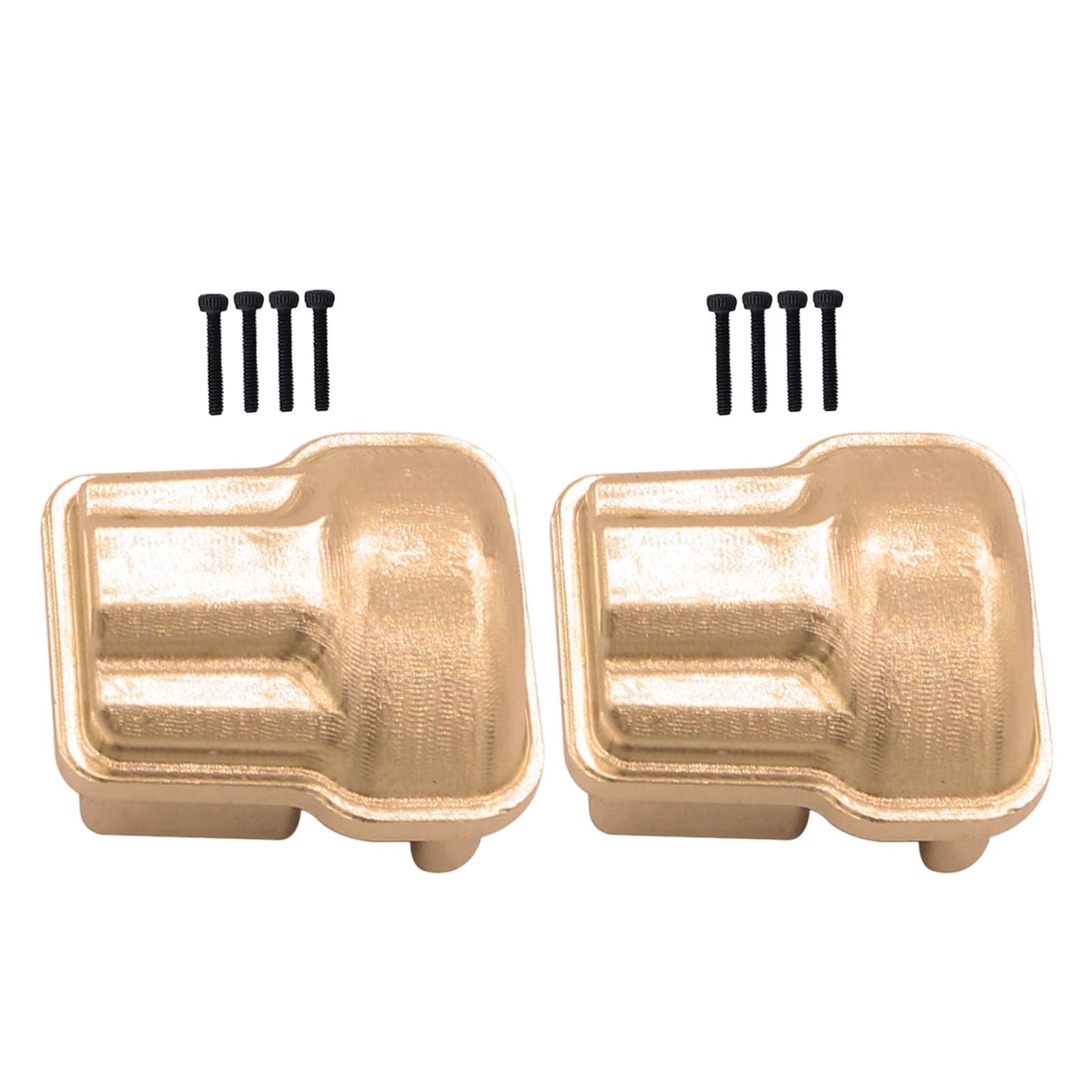 Heavy Duty Front Rear Axles Housing Cover,Replacement Brass Diff Cover