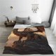 thumbnail image 5 of Balery Sky Sunset Bronze Dragon Manta de Felpa Suave y Acogedora – Cobija de Franela Aterciopelada para Cama, Lavable y Cálida para Sofá, Mascotas, Transpirable-60"x50", 5 of 7