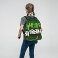 thumbnail image 5 of Naloa Merry Christmas Print Lightweight DayBackpack Suitable for school, work, shopping, travel, etc., 5 of 5