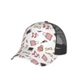 thumbnail image 6 of Lsque Fashion Printed Trucker Hat - Baseball Cap for Men Women - Breathable Mesh Side, Adjustable Fit - for Casual Wear, 6 of 7