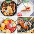 thumbnail image 6 of 【2 PCS】Extendable Fork for Jokes, Expandable Forks, Stainless Steel Telescopic Fork Set – Extends from 8.7" to 25.4", Silver Retractable Dining & Camping Prank Tool, 6 of 7