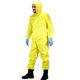 thumbnail image 3 of Disfraz de Halloween con máscara, mono protector amarillo malo, temática de juego Breaking, 3 of 4