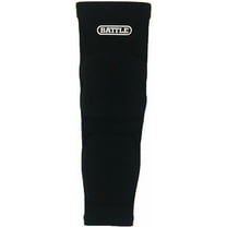Battle Sports Adult Elbow & Forearm Padded Arm Sleeves - L/XL - Black