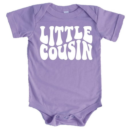 

Little Cousin Retro Bodysuits for Infant Boy and Girls Purple Bodysuit 6 Months