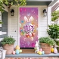 thumbnail image 4 of Dvkptbk Rideau de Porte de Pâques Décorations de Fête Décorations de Pâques, 4 of 6