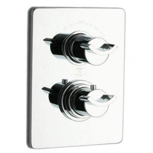 Latoscana 73CR691 Morgana Thermostatic Valve- 2 Way Diverter Volume Control - Chrome