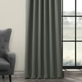 thumbnail image 4 of Anthracite Grey Blackout Room Darkening Curtain (1 Panel), Anthracite Grey, 50W X 96L, 4 of 6