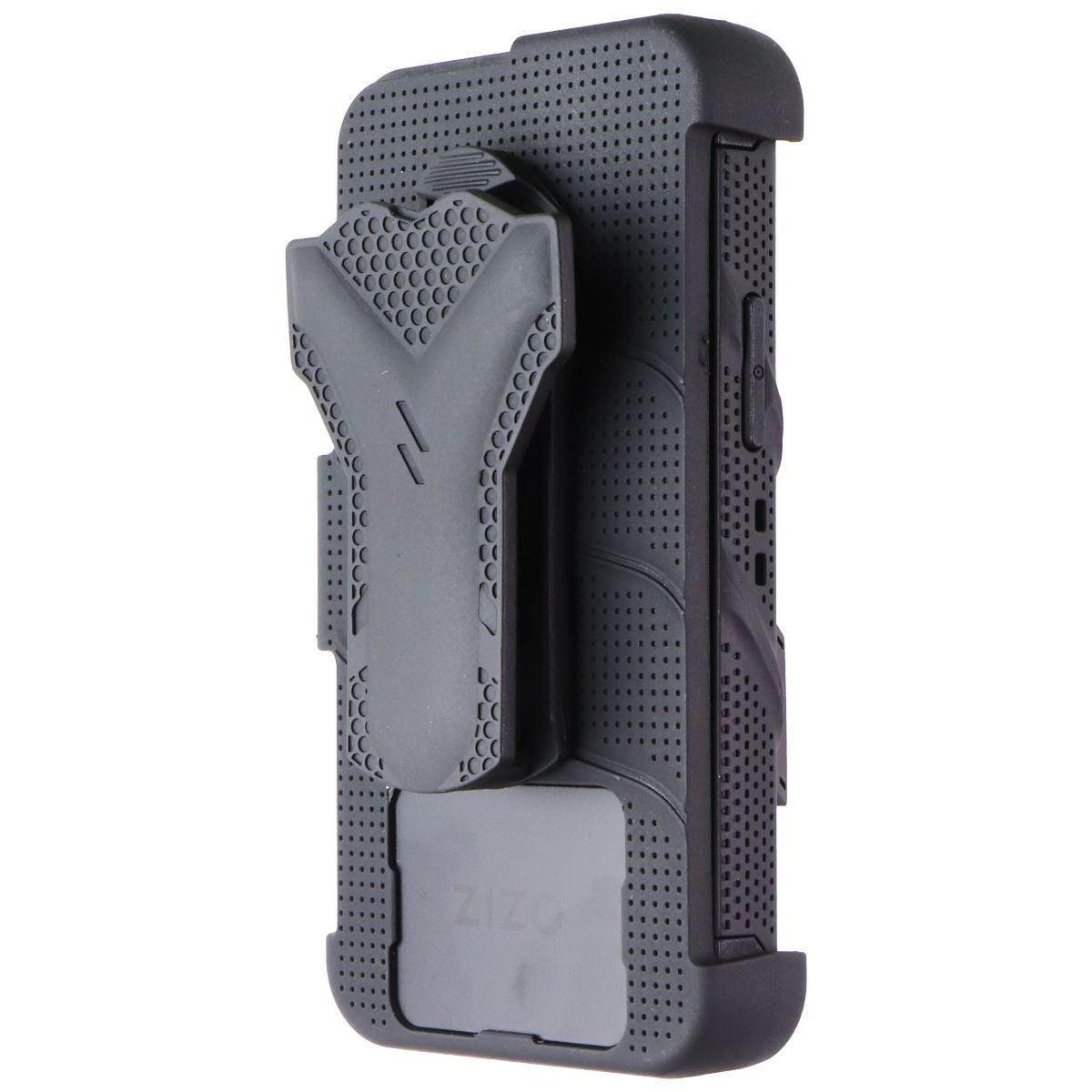 ZIZO BOLT Series for iPhone 12 Mini Case with Screen Protector Kickstand Holster Lanyard - Black