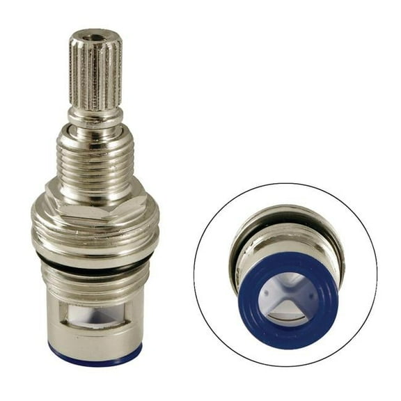 Kingston Brass KSRPL941CC 0.37 in. x 16 Pint Cold Side Ceramic Disc Cartridge, Polished Chrome