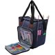 thumbnail image 1 of Bolsa de almacenamiento ultra elegante y duradera para agujas, ganchillo y ovillo, bolsa de ganchillo para principiantes y profesionales, sin accesorios (azul), 1 of 1