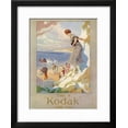 thumbnail image 2 of Woman Cautiously Descends a Cliff Path to the Beach Clutching Her Precious Kodak, Framed Art Print Wall Art Sold by Art.Com, 2 of 6