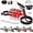 Red, variant on 2026 New Portable Handheld Steam Cleaner 2500W Powerful Steam Cleaner 6 Speed Adjustable 1200ml Tank Household Steamer for Kitchen Bathroom Car Furniture,Red