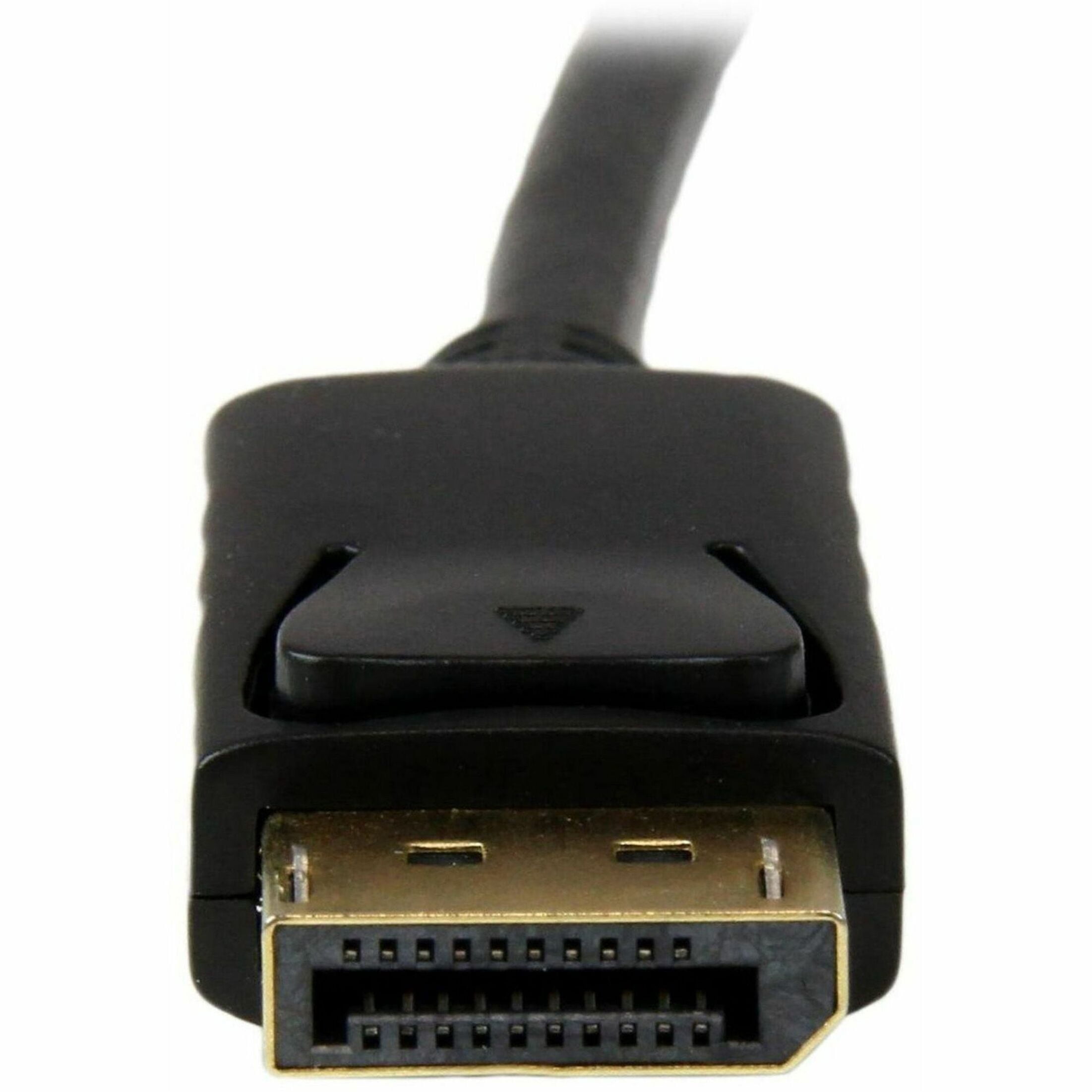 StarTech 10ft DisplayPort to VGA Adapter Converter Cable - Black