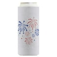 thumbnail image 4 of Memorial Day Cookout Favors Fireworks Light Blue 12-Pack Ultra Slim Can Thermocoolers, 4 of 8
