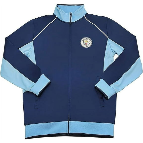Icon Sports Youth Replacement For Manchester City Jacket Zipper Soccer Jacket Game - YS