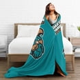 thumbnail image 5 of Coastal Carolina University Fleece Blanket, Very Soft Microfiber Flannel Blanket for Couch Warm and Cozy for All Seasons, 5 of 6