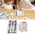 thumbnail image 1 of Shadow Matching Cards, 36 Wood Blocks Shadow Pairing Game Bright Colors  for Leisure Interaction, 1 of 7