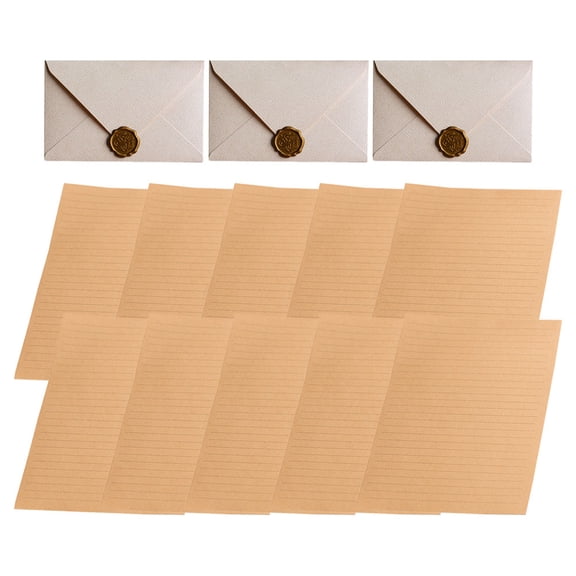 FONDOTIN Stationery Set with Assorted Color Letter Paper and Envelopes for Office, Personal, and Writing Use