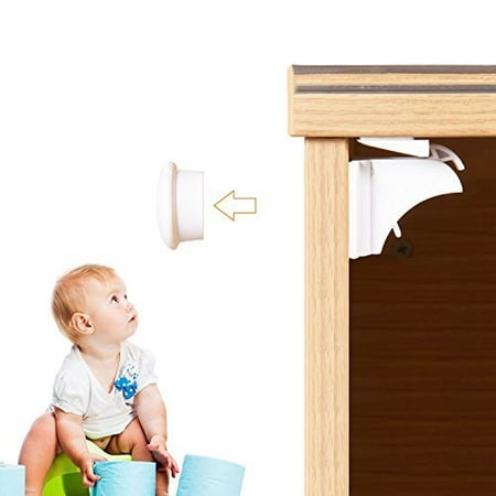 Adoric Magnetic Child Safety Cabinet Locks 6 Locks 2 Keys With