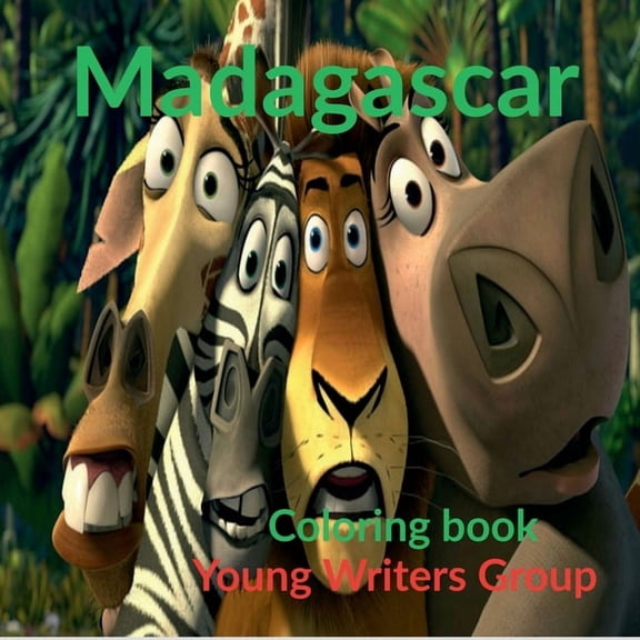 Madagascar: Coloring book, (Paperback)