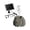 Dark Color, variant on Solar Fountain with Lights – Small Solar Fountain for Bird Bath, 6 Nozzle Floating Pump with LED, 1800mAh Battery