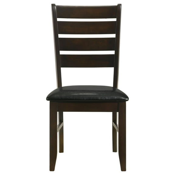 Nmkwnr 2 Pack Wood Frame Side Chair Upholstered Seat Dining Chair for Office, Dining Room, Living Room