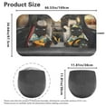 thumbnail image 4 of Yuyamidu Black Cat Car Sunshade for Windshield Easy to Install Sun Shade for Car Windshield Fashion Car Window Shade Cool Automobile Interior Accessories, 4 of 7