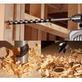 thumbnail image 6 of Max-Craft Wood Auger Bit Woodworking Hole Cutter Screw Point Hex Shank 3/8" x 9", 6 of 7